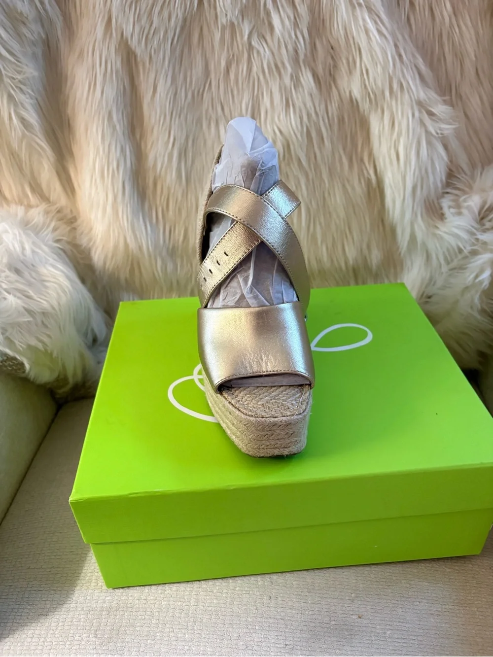 Sam Edelman Vada Sandal - Gold Leaf